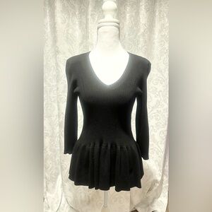 Roz & Ali Peplum Sweater